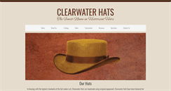 Desktop Screenshot of clearwaterhats.com