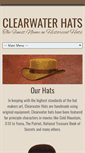 Mobile Screenshot of clearwaterhats.com